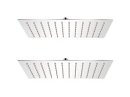Shower Head, Shower Heads Vidaxl Prateado Aço Inoxidável (30 X 20 Cm)