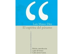 Livro El espíritu del páramo de Luis Mateo Díez (Espanhol)