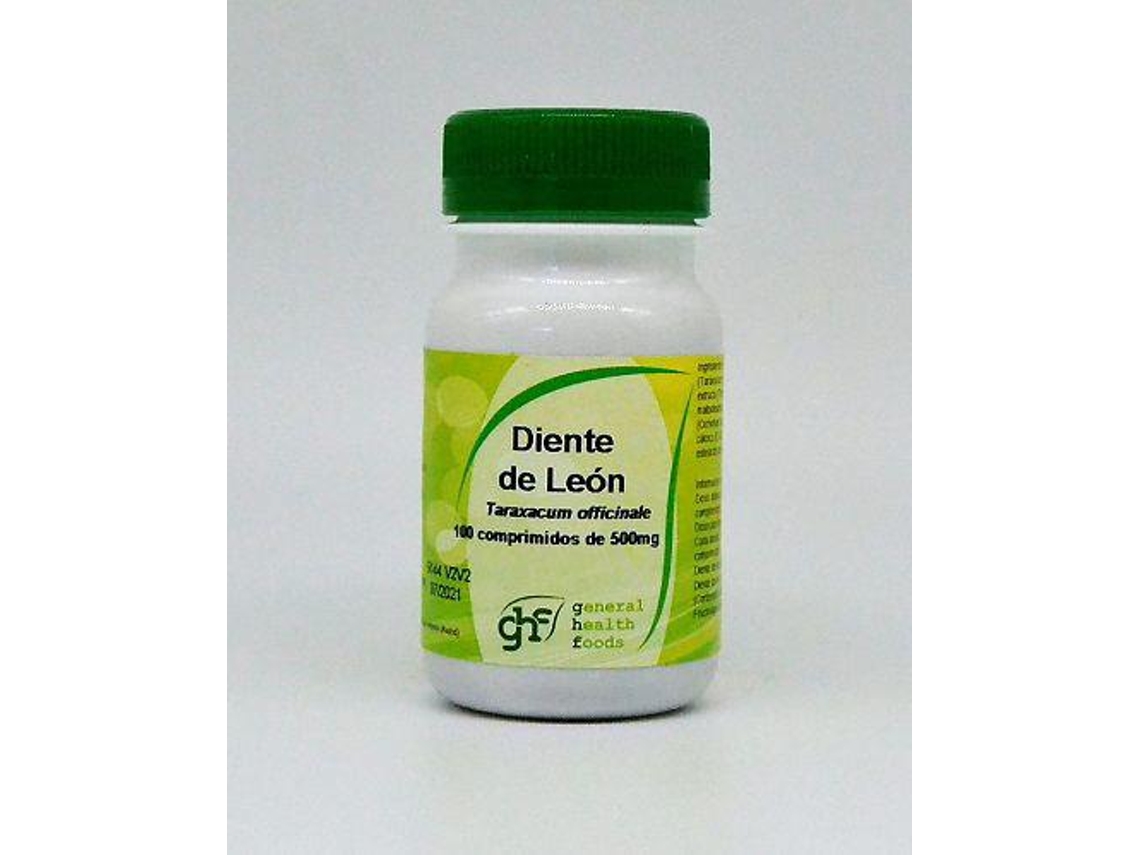 General Health Foods Dandelion 500 mg 100 Tablets 100