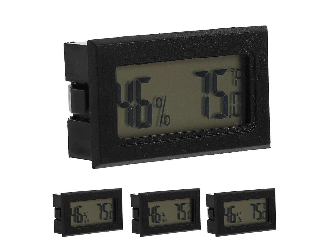 Conjunto De 4 Termômetros E Higrômetros Pequenos Para Medição De Temperatura Interna. Nostalgia88