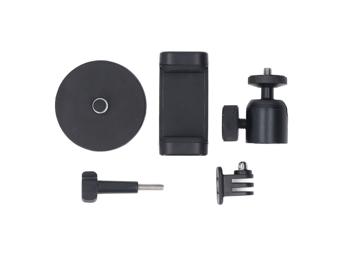 Soporte Magnético Para Cámara Com Base De 66mm, Cabeça Esférica Com Parafuso 1/4 Para Action 5 Pro E X4
