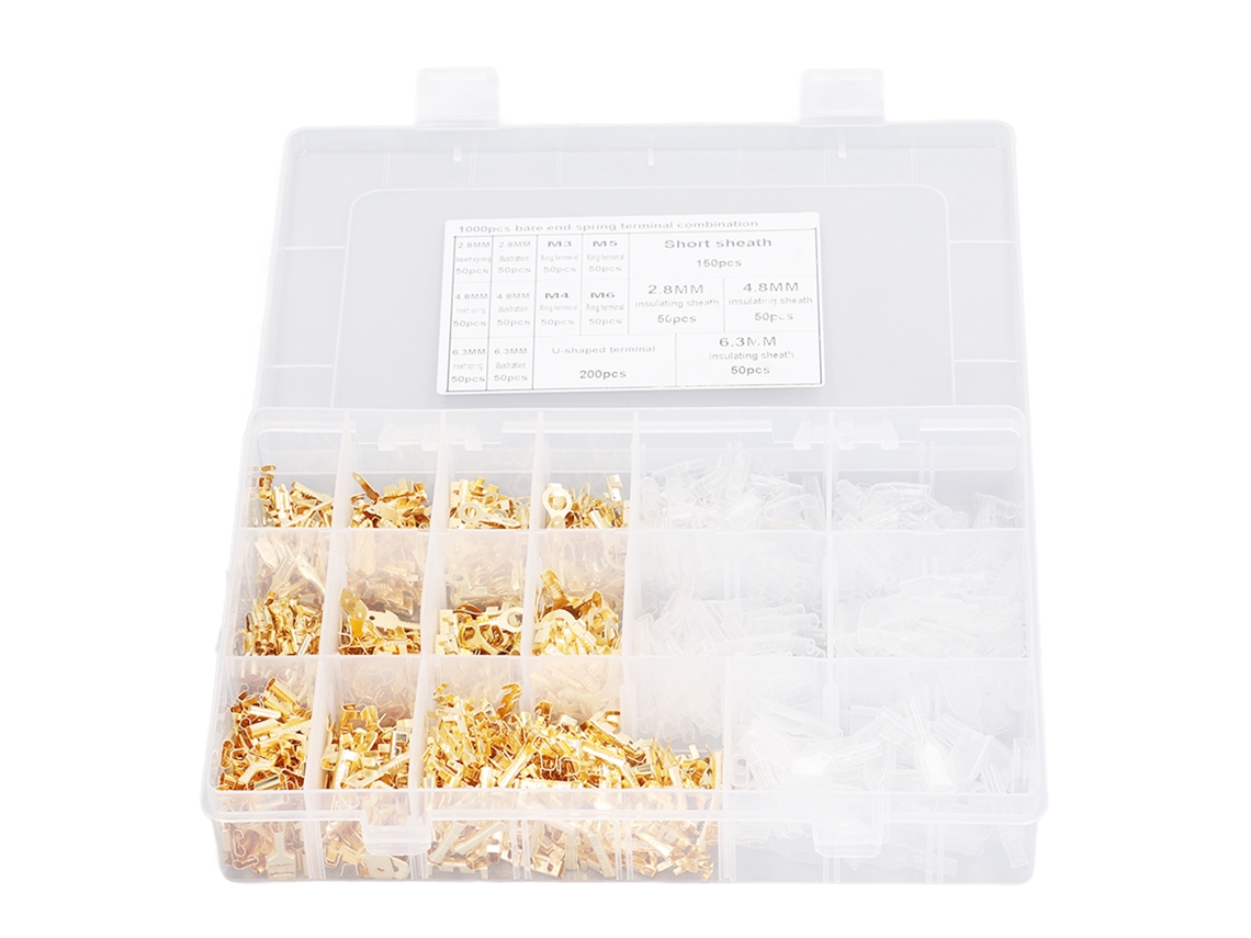 Laxiscreed Terminais Eléctricos De Ligação Rápida Em Latão Para Conexões Seguras E Fiáveis