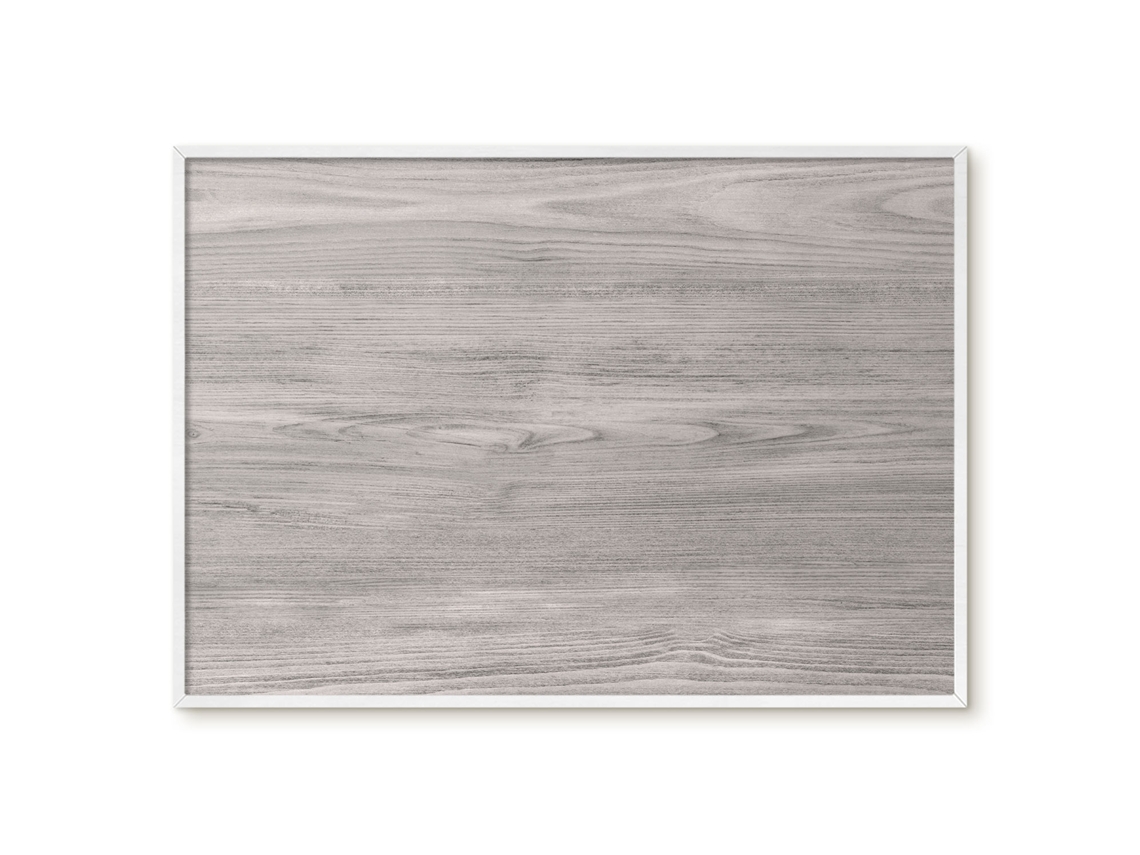 Magnetic Board Natural Wood For The Living Room Espelharte (100x70 Cm)
