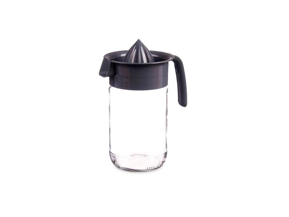 Exprimidor Vidrio 660 Ml Negro Vivalto