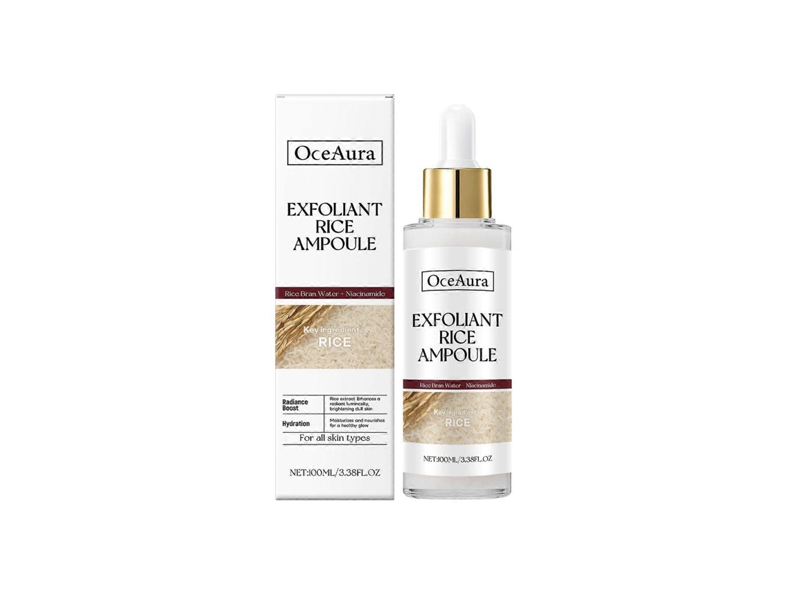 Oceana Rice Líquido Hidratante Esfoliante Cuidado Suave De Hidratação E Esfoliação Para Uma Pele Macia Líquido Hidratante 100ml
