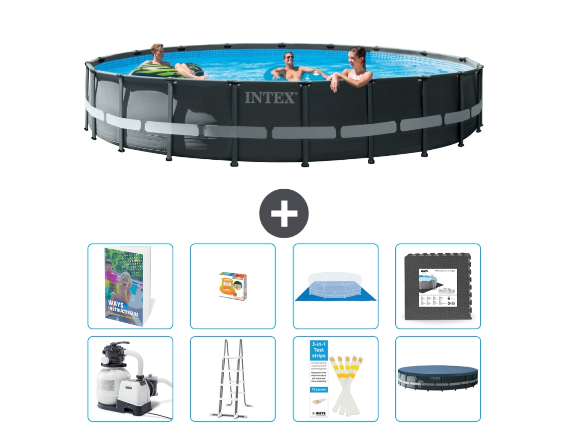 Intex Piscina Ultra Xtr Redonda - 610x122 Cm - 9-peças S525