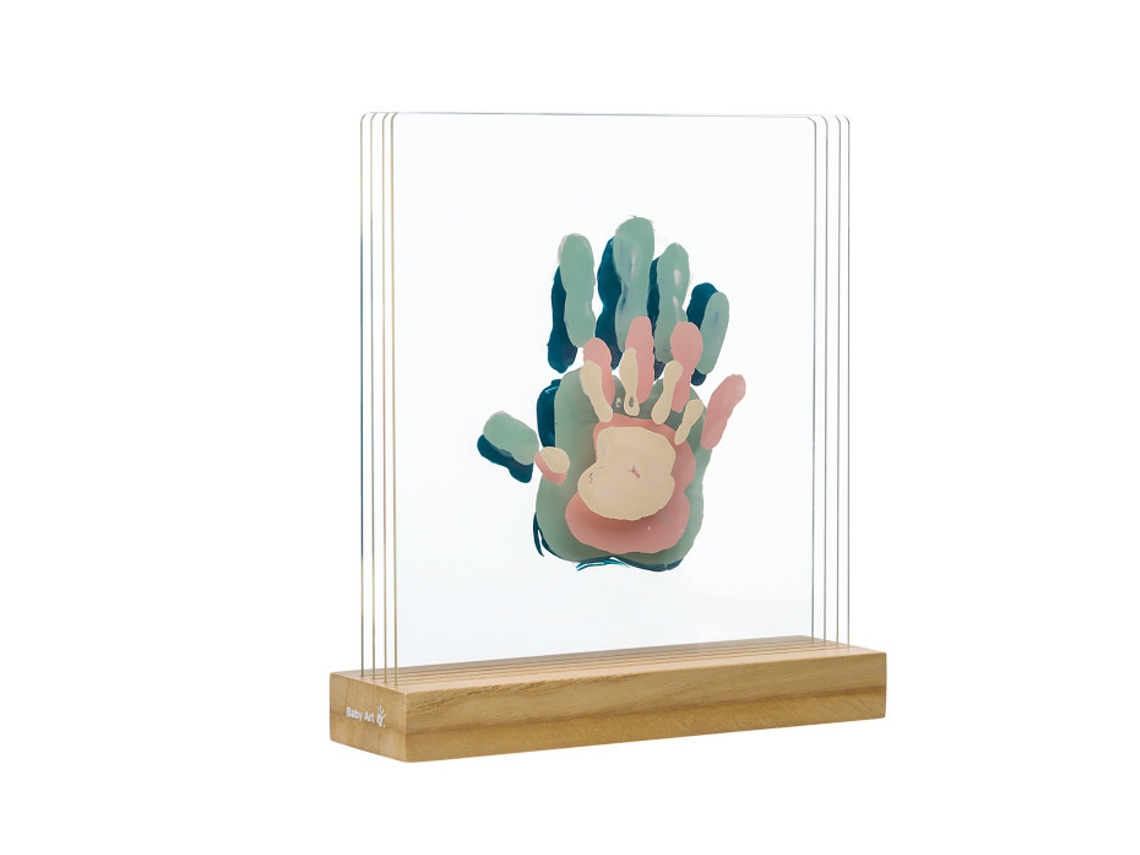 Family Touch superposed handprints Baby Art 