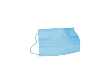 Mascarillas Polipropileno Higiene Desechables Ajustables Alto Riesgo Con Gomas Azul Caja 50 Unidades PROLIMAX
