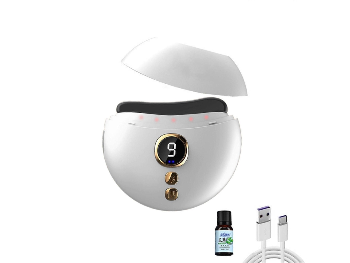 Gua Sha Face Tool Dispositivo Masajeador Facial Elétrico com Calor e Vibrações Herramienta de Belleza para Bian GOKOCO