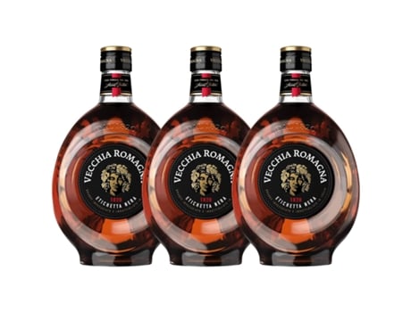 Conhaque VECCHIA ROMAGNA Vecchia Romagna (0.7 L - 3 unidades)