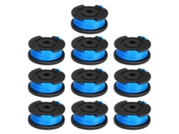 Compatível com Toro 88524, Kit com 10 Carretéis de Fio para Aparador de Grama AQUAFORGE