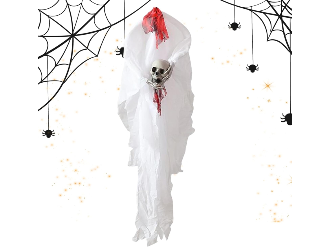 Decorações Caveira Fantasma Noiva Ossos Góticos Assustadores Decorações de Caveira para o Halloween para Casa, para CHABERLU