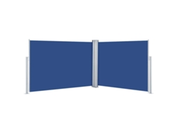 Side Awning, Side Awnings Vidaxl Azul Poliéster (117 X 1000 Cm)