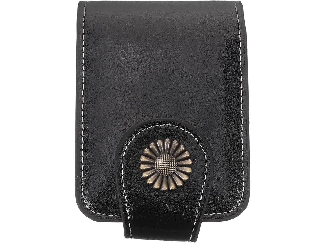 Estojo Para Lábios Com Espelho Portátil Para Mulheres, Nécessaire De Maquiagem Elegante.