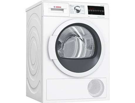 Máquina de Secar Roupa BOSCH WTG85231EE (8 kg - Bomba de Calor - Branco)