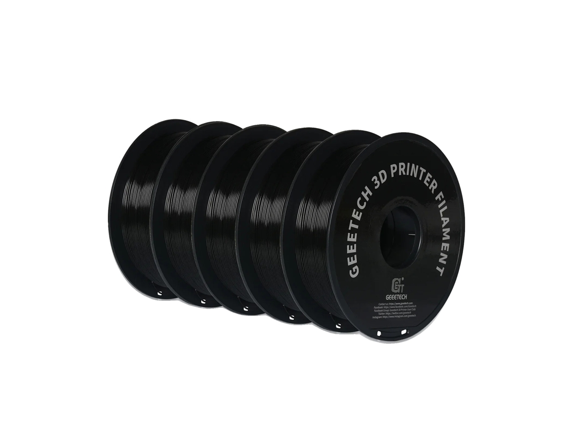 Filamento de impressão 3D, durável, fácil de usar, OEM preto