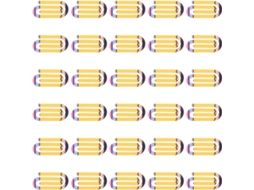 Conjunto de 30 clipes de transferência térmica em acrílico para sublimação, organizadores de arquivos e documentos.