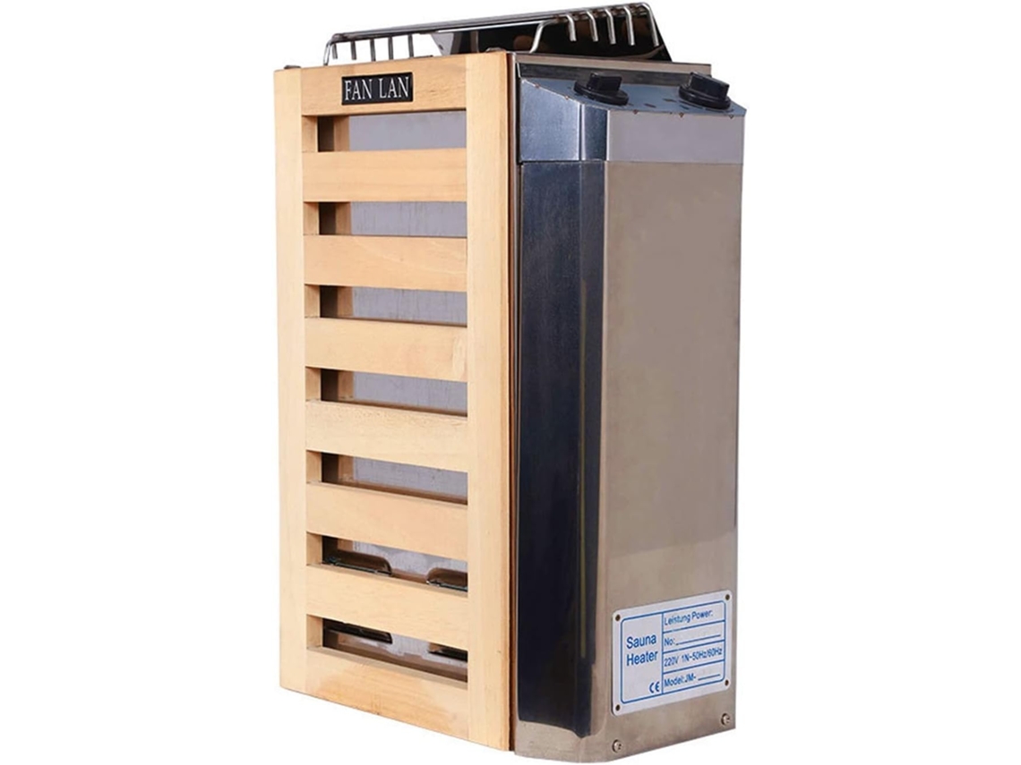 Aquecedor Elétrico para Sauna, Aquecedor de Sauna de 3,6 Kw, Secador a Vapor, Banheira, Gerador Doméstico SFUSHOS