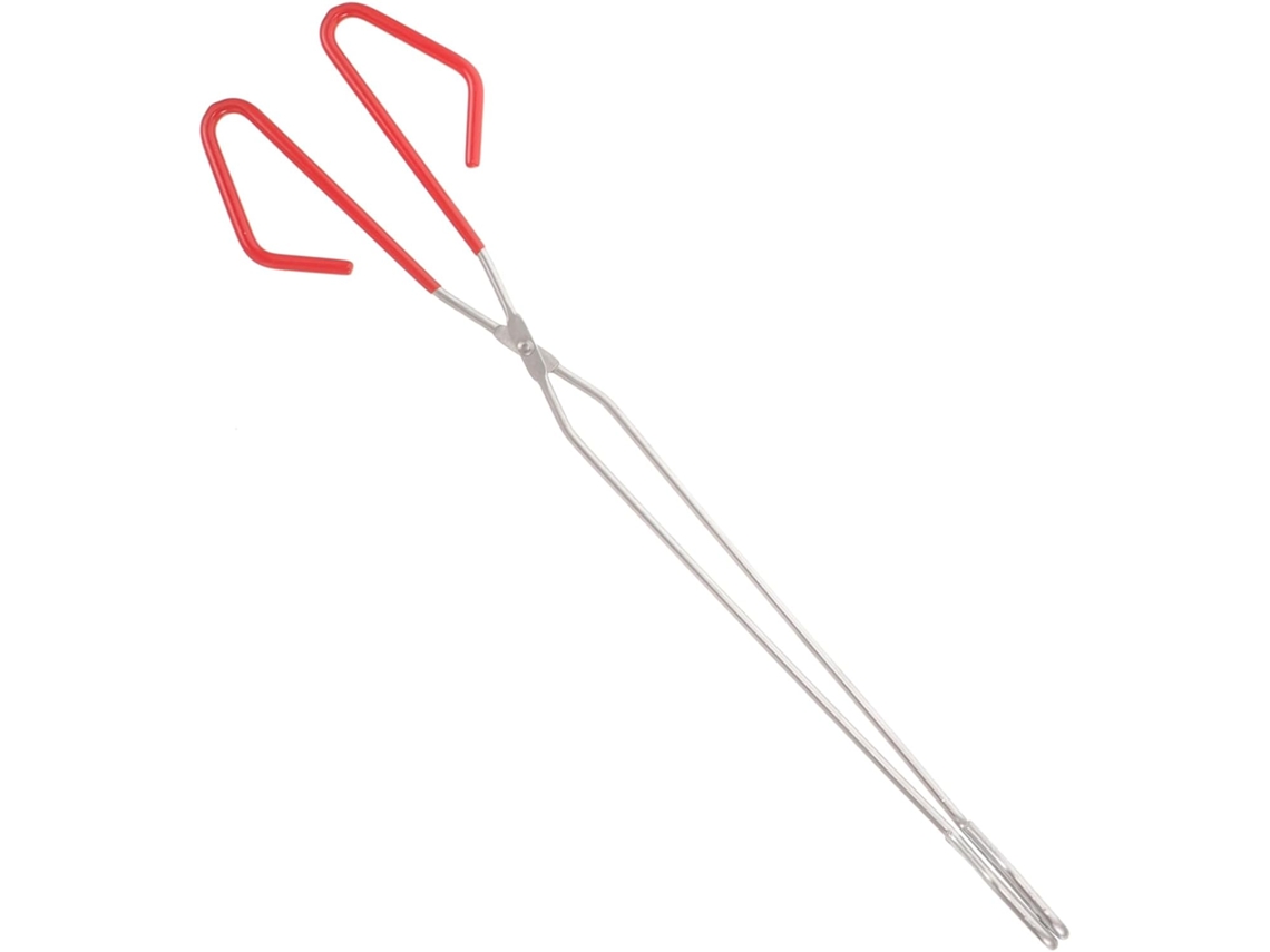 Pinça Para Churrasco Milisten, 1 Peça, Em Aço Inoxidável, Para Grelhar E Fazer Churrasco Ao Ar Livre Ferramenta