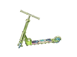 Mini Patinete de Dedo Brinquedo Cor Verde YUYSAN