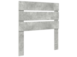 Cabeceira Cinzento MAISON EXCLUSIVE em Madeira Processada 90 cm