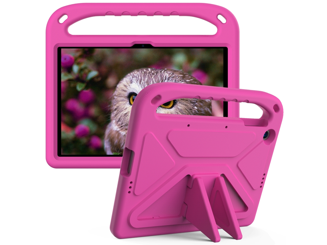 Capa Para Honor Pad X8a/a8b De 11 Polegadas, Com Absorção De Impacto, Pega, Em Eva, Suporte, Para Crianças, Leve. Rosa Hexinyigjly