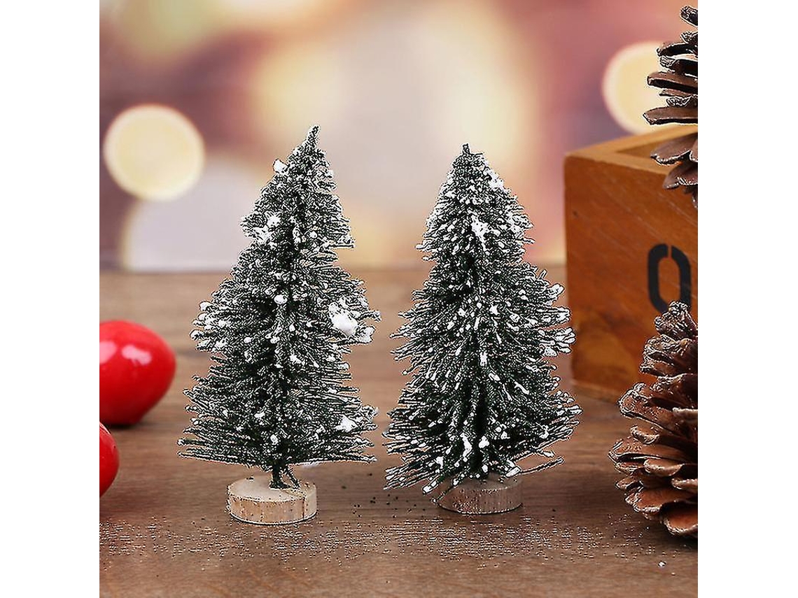 Miniaturas De Árvores De Natal Para Casa De Bonecas, Jardim De Fadas E Decoração De Casa De Bonecas. Aquaforge