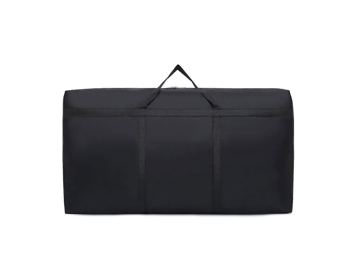 Saco de Armazenamento Grande, Preto, Impermeável, 90 Litros, Dobrável, para Roupas, Viagens Ou Mudanças AQUAFORGE (preto)