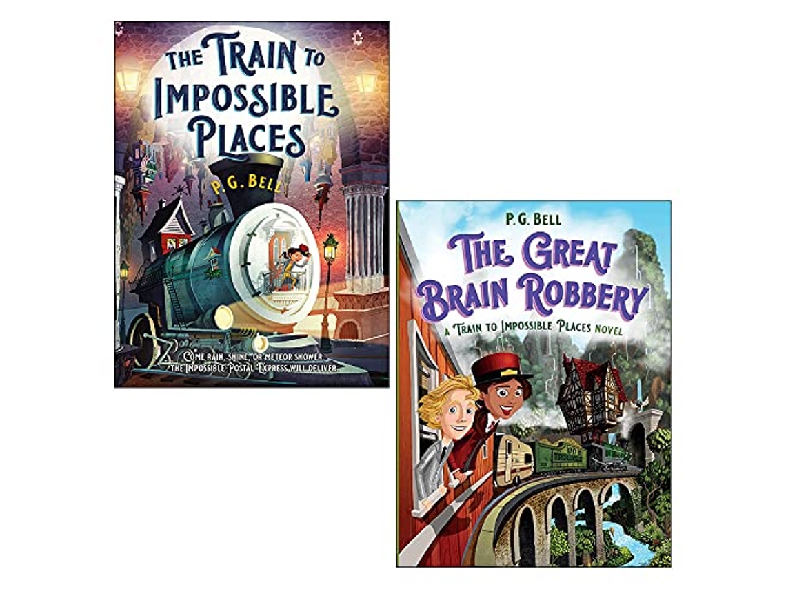 Livro Great Brain Robbery A Train to Impossible Places Novel de P G Bell (Inglês)