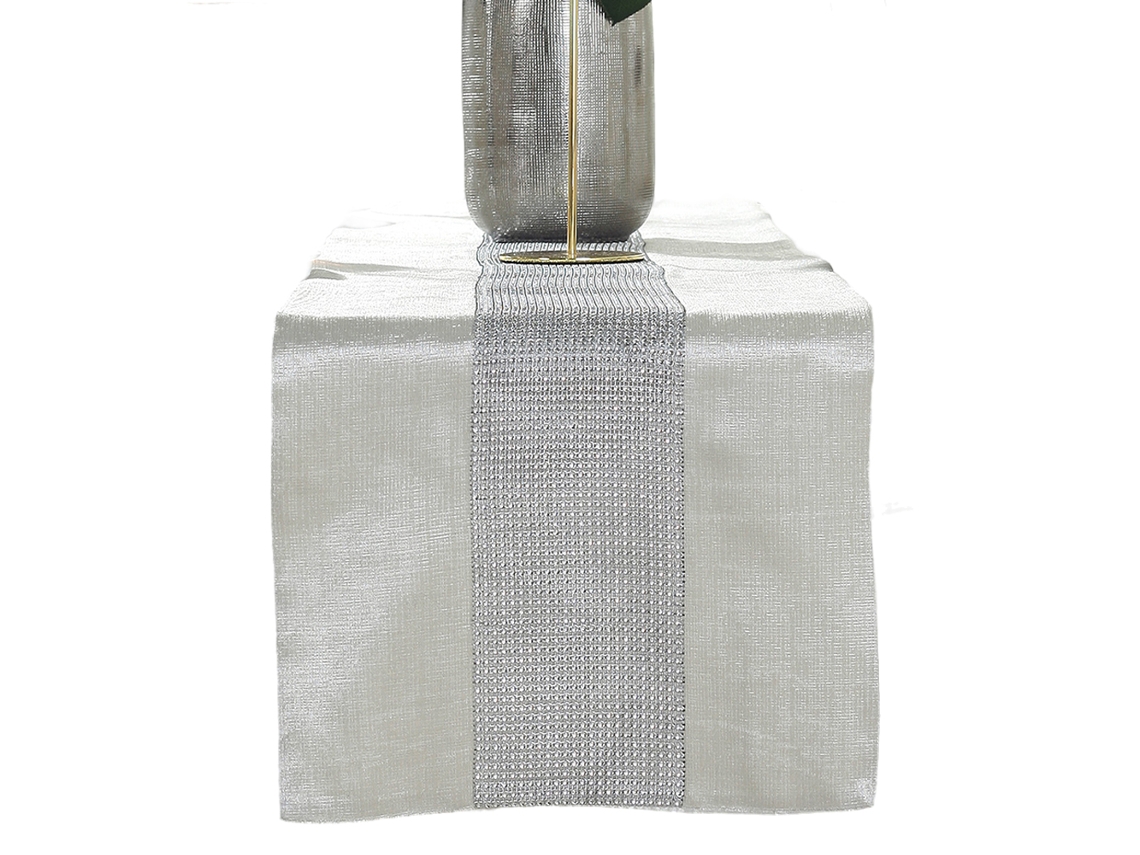 Elegant Table Runner, Lantejoulas De Tabela De Diamantes De Shinestone Para Refeições Para Jantar, Natal, Casamento, Decorações De Mesa De Festa