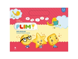 Livro Plim! Iniciação à Leitura e à Escrita 5-6 Anos de Ana Rolo, Luísa Mendes (Português)