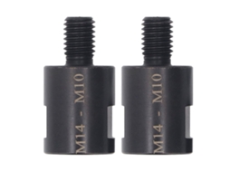 2 Unidades Adaptador Conversor Para Esmeril Angular M14 Para M10 Conector De Interface De Aço Fêmea Para Macho