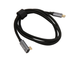 Cabo Mali Usb C com Ângulo de 90°, 100w, Usb3.1 Gen2, 10gbps, 4k
