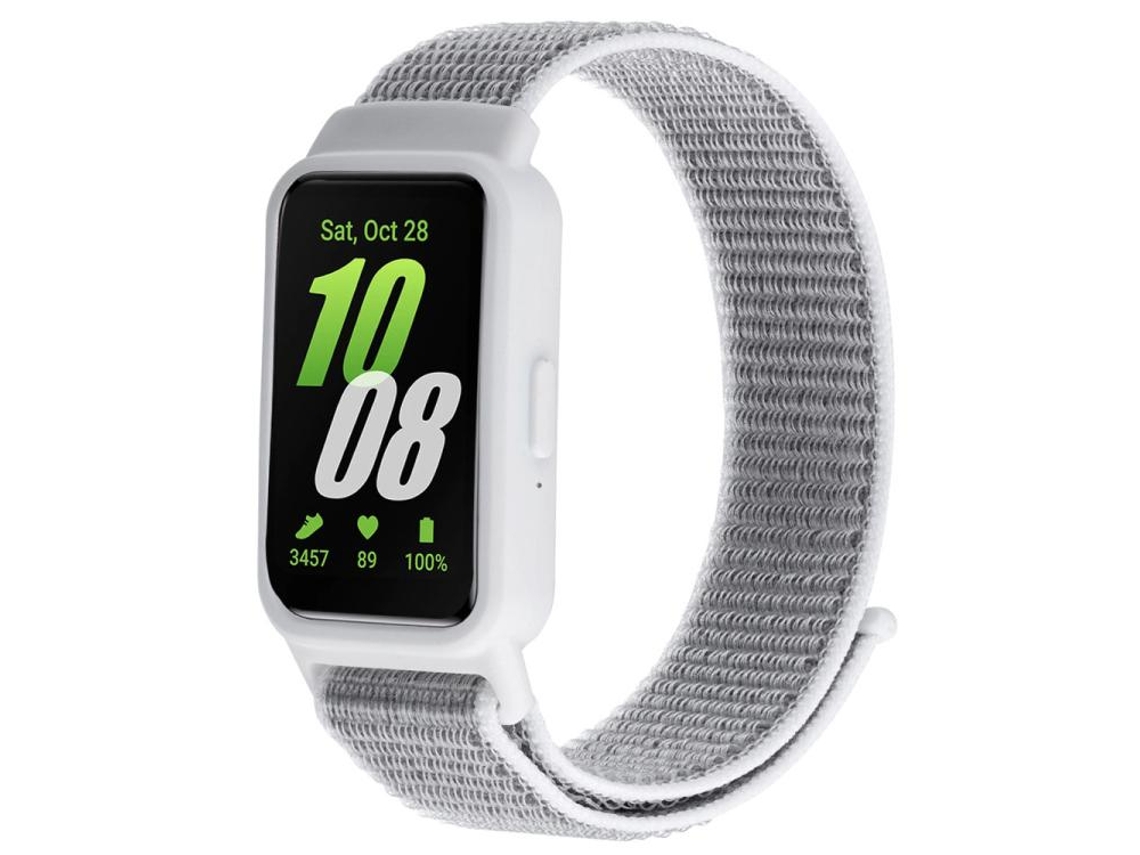 Bracelete Para Samsung Galaxy Fit 3 - Com Fecho De Nylon Integrado - Concha
