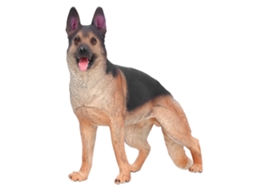 Primerox modelo de Cão Pastor Alemão Simulação Brinquedo Educativo Infantil