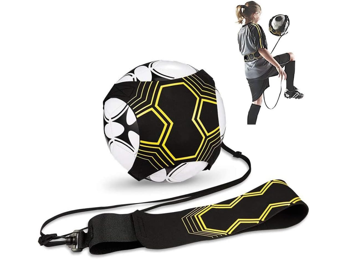 Auxílio Para Treinamento De Futebol Para Uma Pessoa, Cinto De Treino Ajustável, Serve Para Bolas De Tamanho 3 A 5 Siurn