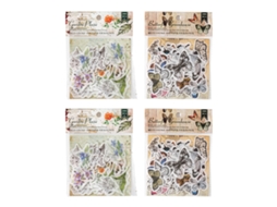 400 Pcs Fornecimentos Vintage para Scrapbook Autocolantes Estéticos para Journaling NEVEANCE