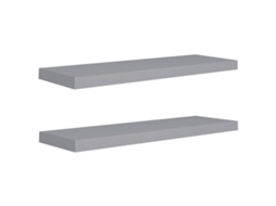 Wall Shelf, Wall Shelves Vidaxl Cinzeto Mdf (80 X 23.5 X 3.8 Cm)
