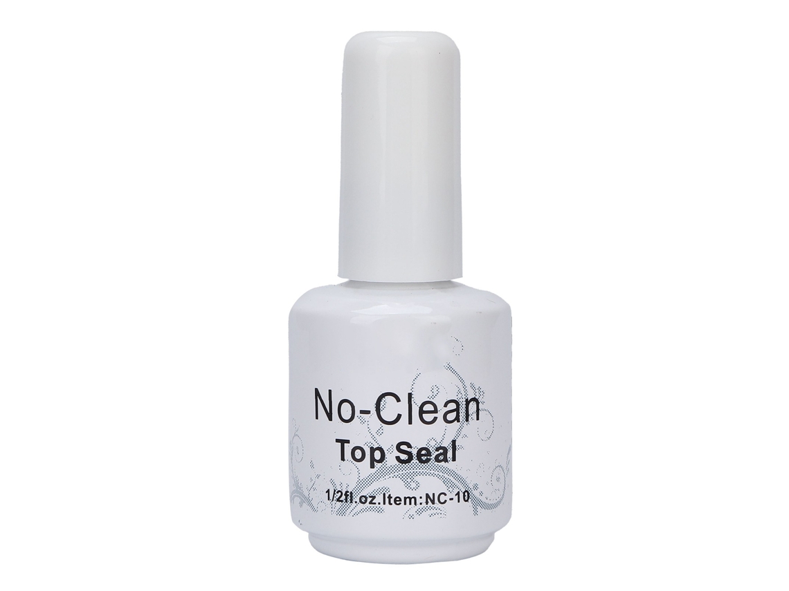 Top Coat De Uñas De Brillo Alto Sin Secado Para Protección De Esmalte Gel 15ml