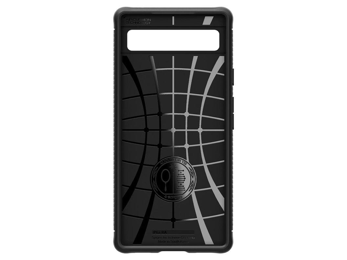 Capa Spigen Rugged Armor Para Google Pixel 6a Durável E Adequada Para Quedas