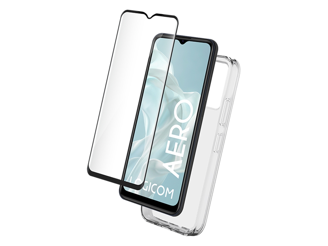 Película De Ecrã Protetora Soft Shell Para Logicom Logicom Aero Bigben Connected Packsilivtlogaero Transparente
