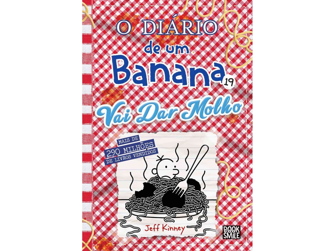 Livro O Diário de um Banana 19 - Vai Dar Molho de Jeff Kinney (Português)