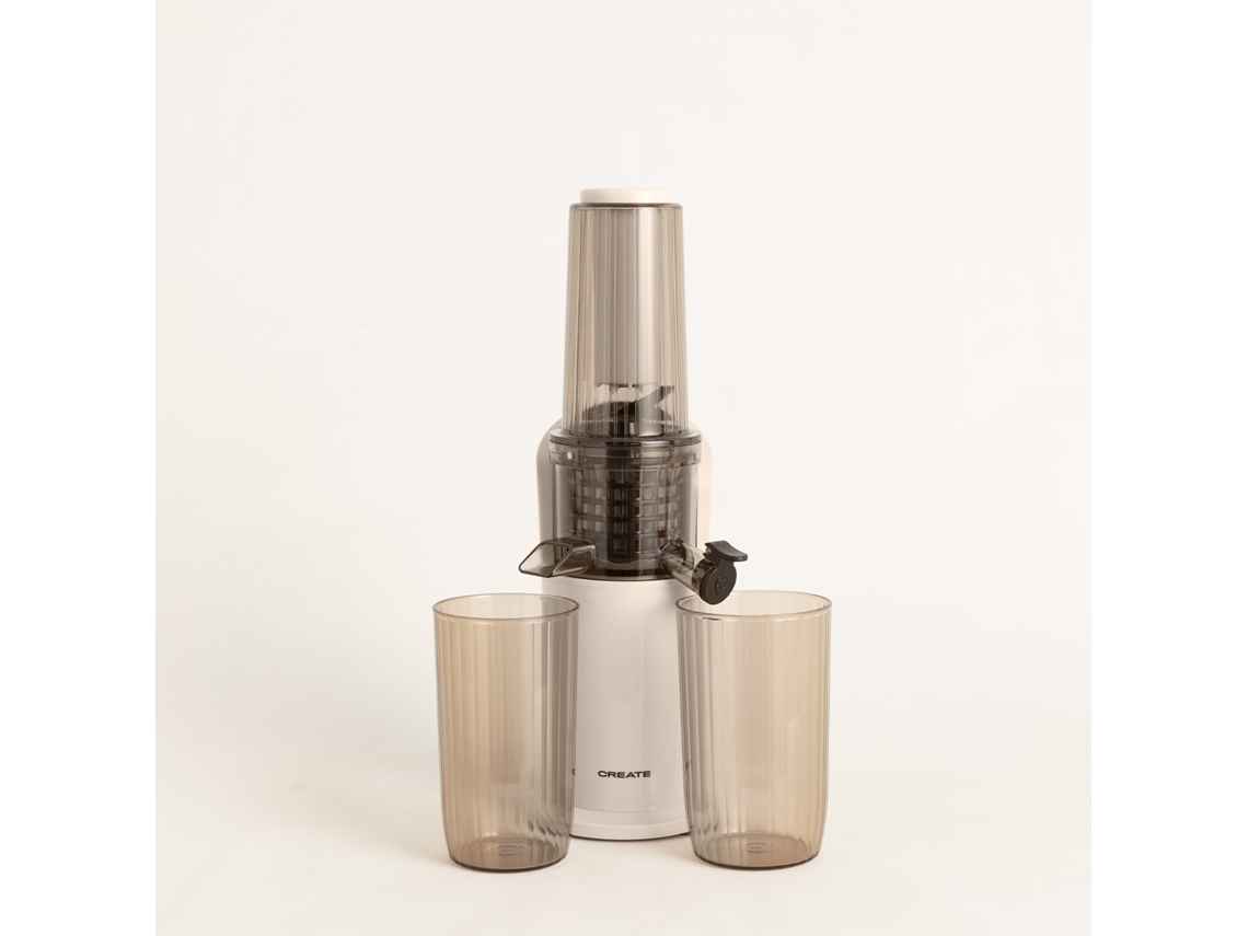 Liquidificador CREATE Juicer Slow Mini Branco Worten.pt