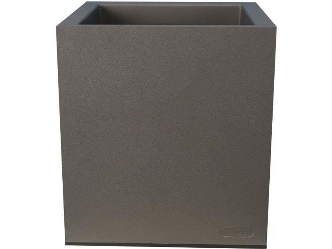RECIPIENTE DE GRANITO 30x30 CINZA
