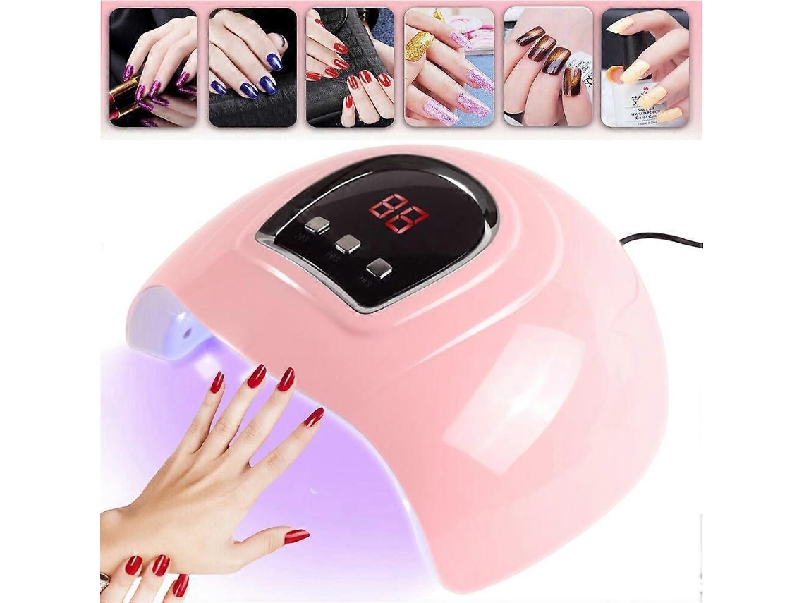 54w Led Nail Lamp Uv Dryers Phototherapy Machine With Timer Dryer GOKOCO