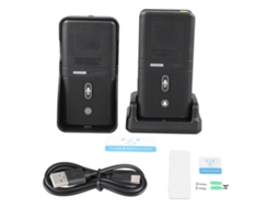Campainha De Porta Intercom Sem Fio (intercom De Voz, Equipada Com Bateria Incorporada)