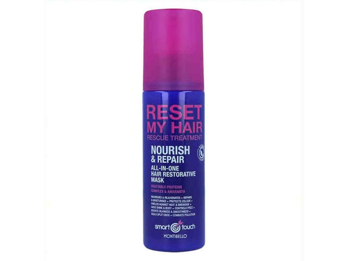 Máscara Capilar Reparadora Smart Touch Reset My Hair Rescue Montibello 150 Ml