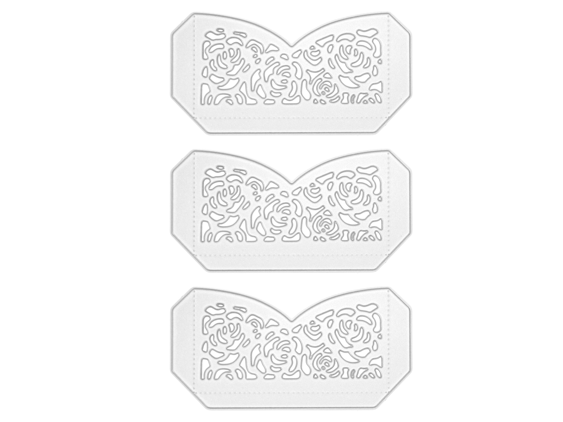 3 Peças De Matrizes De Metal Para Corte E Estampagem Em Aço Carbono Para Scrapbooking E Manuais