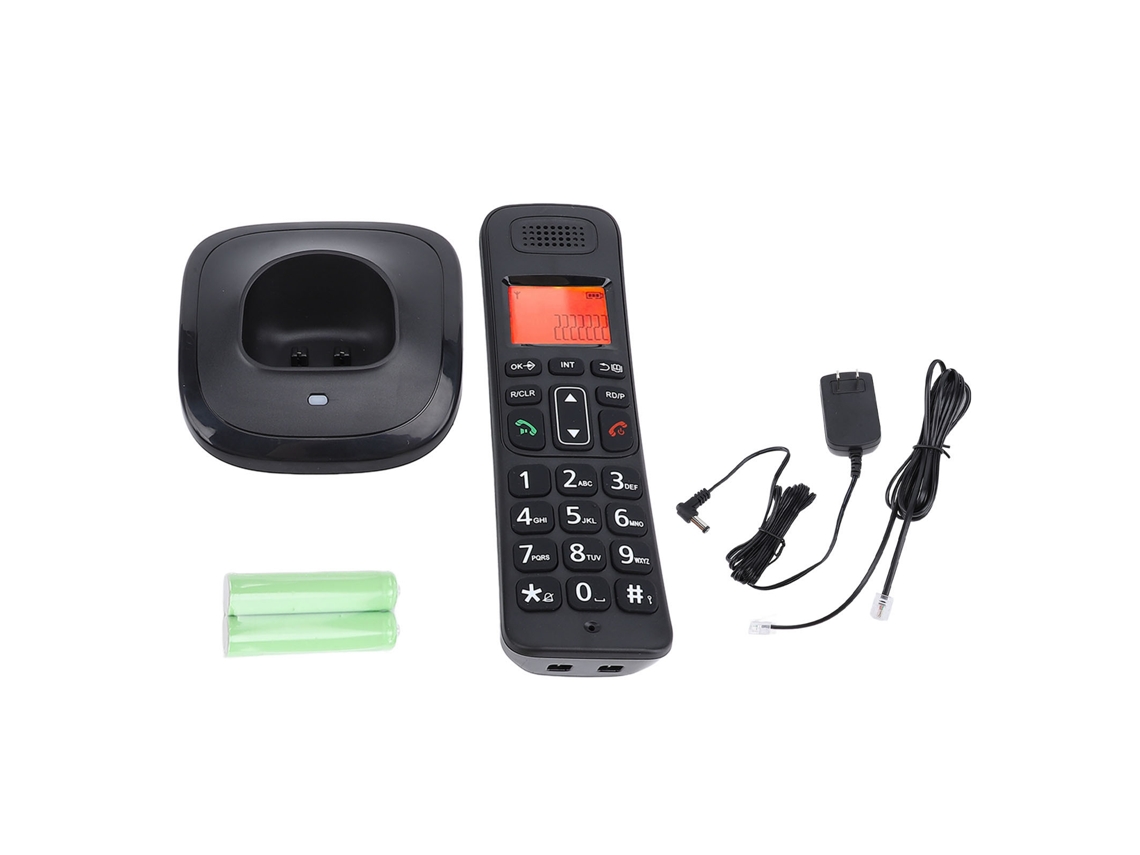 Telefone Sem Fio EOOCOO (identificação de Chamada e Espera de Chamada)