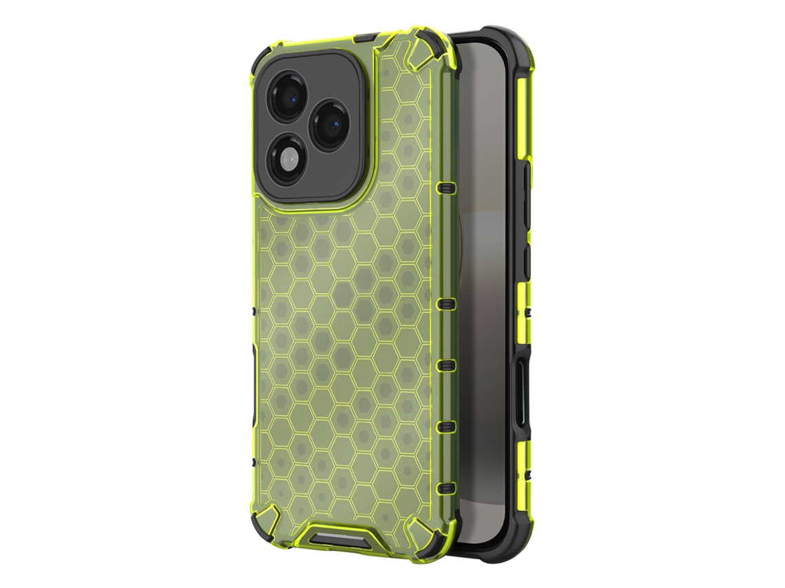 Capa Honor 400 Lite Antichoque Cantos Alvéolos Verde